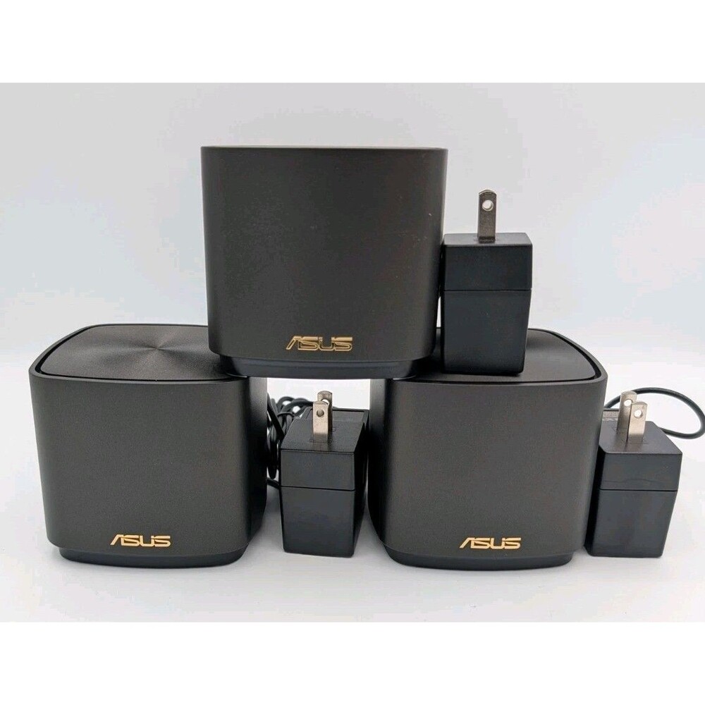 ASUS ZenWiFi AX Mini XD4 AX1800 Dual-Band Mesh WiFi 6 3-Pack Tested Working